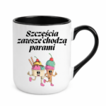 Kubek "Szczęścia chodzą parami"