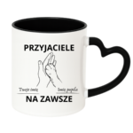 Kubek z dowolnymi imionami "Przyjaciele na zawsze"