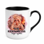 Kubek z dowolnym imieniem "Kierowniczka tego cyrku"