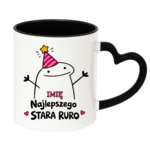 Kubek z dowolnym imieniem "Najlepszego stara ruro"