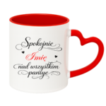 Kubek z dowolnym imieniem "Nad wszystkim panuje"