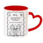 Kubek z dowolnym imieniem "Czy zostaniesz moją świadkową?"