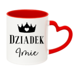 Kubek z dowolnym imieniem "Dziadek"
