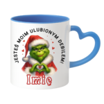 Kubek z dowolnym imieniem "Jesteś moim ulubionym debilem"