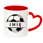 Kubek z dowolnym imieniem "Piłka"