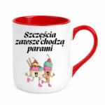 Kubek "Szczęścia chodzą parami"