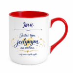 Kubek z dowolnym imieniem "Jesteś tym jednym na milion"