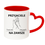 Kubek z dowolnymi imionami "Przyjaciele na zawsze"