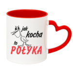 Kubek "Jak kocha to połyka"