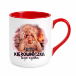 Kubek z dowolnym imieniem "Kierowniczka tego cyrku"