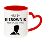 Kubek z dowolnym imieniem "Kierownik tego całego cyrku"