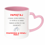 Kubek "Powodzenia w nowej pracy"