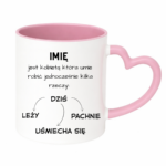Kubek z dowolnym imieniem "Kobieta"