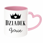 Kubek z dowolnym imieniem "Dziadek"