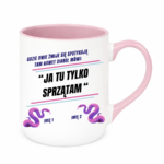 Kubek z dowolnymi imionami "Kiedy dwie żmije się spotykają"