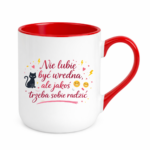 Kubek "Nie lubię być wredna, ale jakoś trzeba sobie radzić"