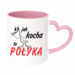 Kubek "Jak kocha to połyka"