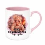 Kubek z dowolnym imieniem "Kierowniczka tego cyrku"