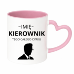 Kubek z dowolnym imieniem "Kierownik tego całego cyrku"