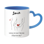 Kubek z dowolnym imieniem "Wiesz że cię nie (o)puszczę