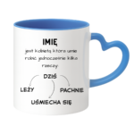 Kubek z dowolnym imieniem "Kobieta"