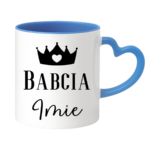 Kubek z dowolnym imieniem "Babcia"