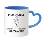 Kubek z dowolnymi imionami "Przyjaciele na zawsze"