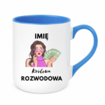 Kubek z dowolnym imieniem "Królowa rozwodowa"