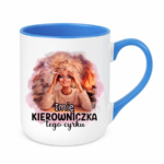 Kubek z dowolnym imieniem "Kierowniczka tego cyrku"