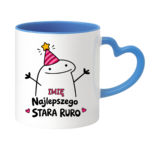 Kubek z dowolnym imieniem "Najlepszego stara ruro"