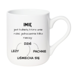 Kubek z dowolnym imieniem "Kobieta"