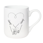 Kubek z dowolnymi imionami "Serce"