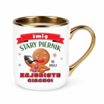 Kubek z dowolnym imieniem "Stary piernik"