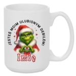 Kubek z dowolnym imieniem "Jesteś moim ulubionym debilem"