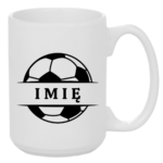 Kubek z dowolnym imieniem "Piłka"