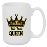 Kubek "Tik tok Queen"