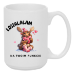 Kubek "Łosialałam na twoim punkcie"