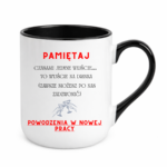 Kubek "Powodzenia w nowej pracy"