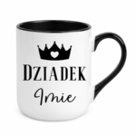 Kubek z dowolnym imieniem "Dziadek"