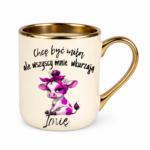 Kubek z dowolnym imieniem "Chcę być miła"