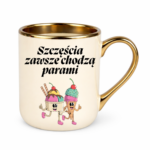 Kubek "Szczęścia chodzą parami"