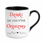 Kubek "Dzięki za wszystkie orgazmy"