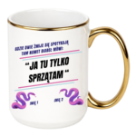 Kubek z dowolnymi imionami "Kiedy dwie żmije się spotykają"