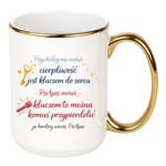 Kubek "Cierpliwość jest kluczem do serca"