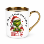 Kubek z dowolnym imieniem "Jesteś moją ulubioną debilką"