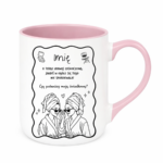 Kubek z dowolnym imieniem "Czy zostaniesz moją świadkową?"