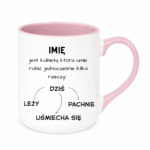 Kubek z dowolnym imieniem "Kobieta"