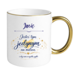 Kubek z dowolnym imieniem "Jesteś tym jednym na milion"