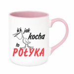 Kubek "Jak kocha to połyka"