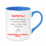 Kubek "Powodzenia w nowej pracy"